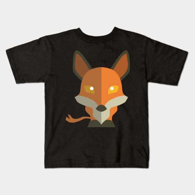 fox Kids T-Shirt by gupikus